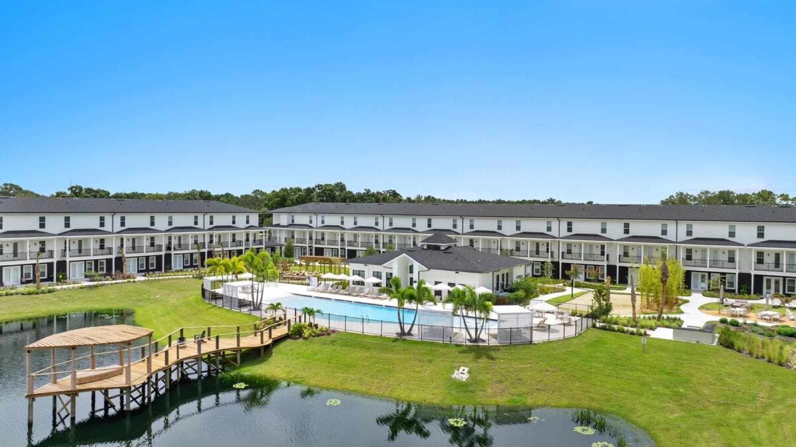 Eagles Landing — aerial view of the new 160-unit community in Lakeland, FL
